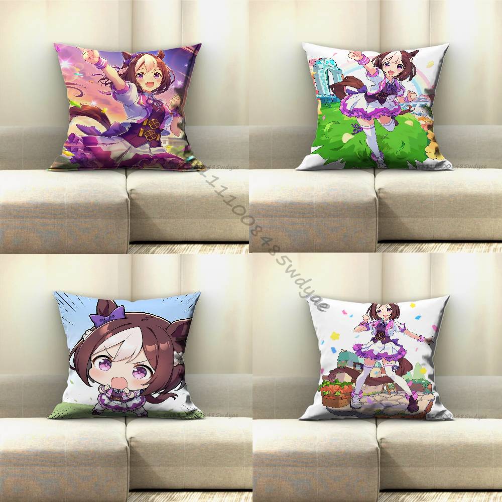 Home Textiles Week - Almofada U-Umamusume Special Week para sofá,