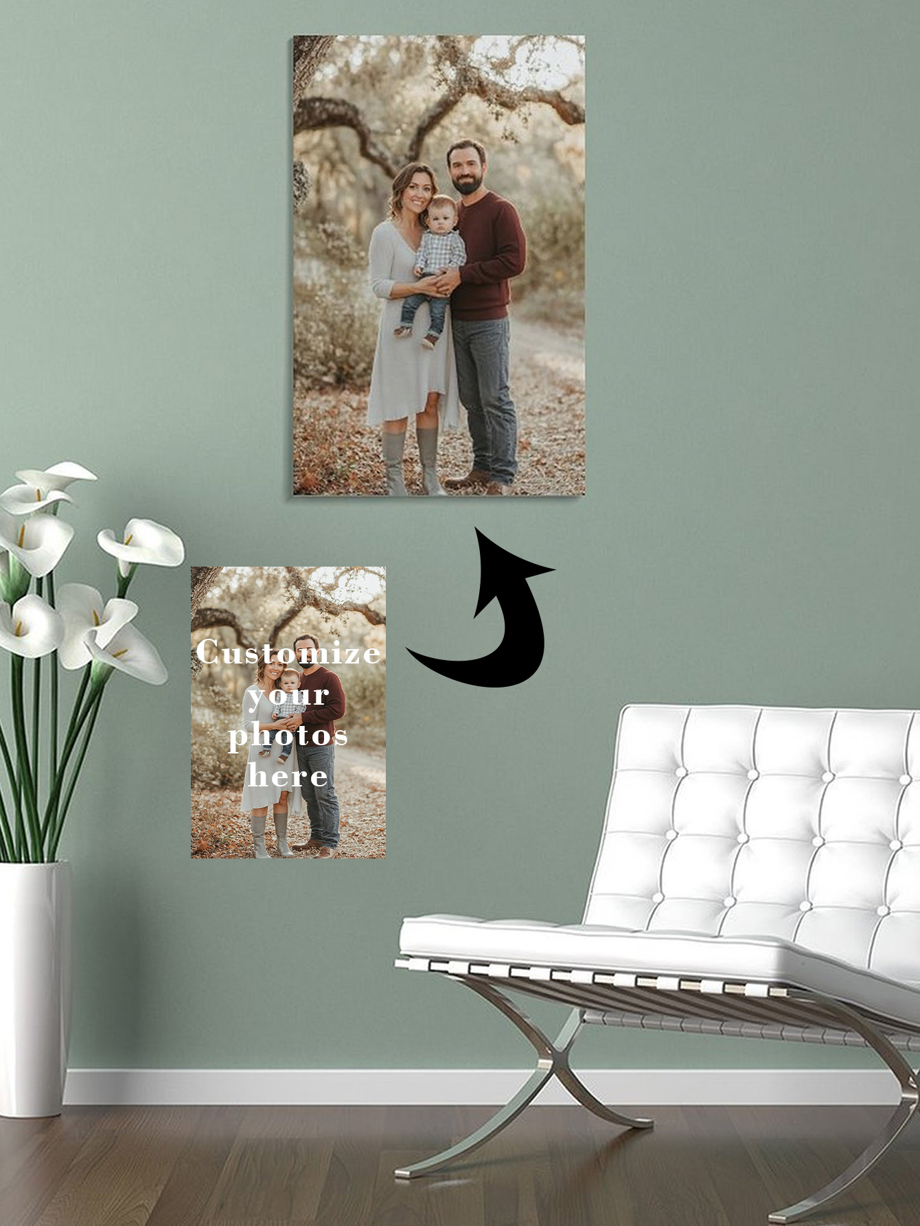 Home And Textiles Today - Tela personalizada (apenas pintura sem moldura)