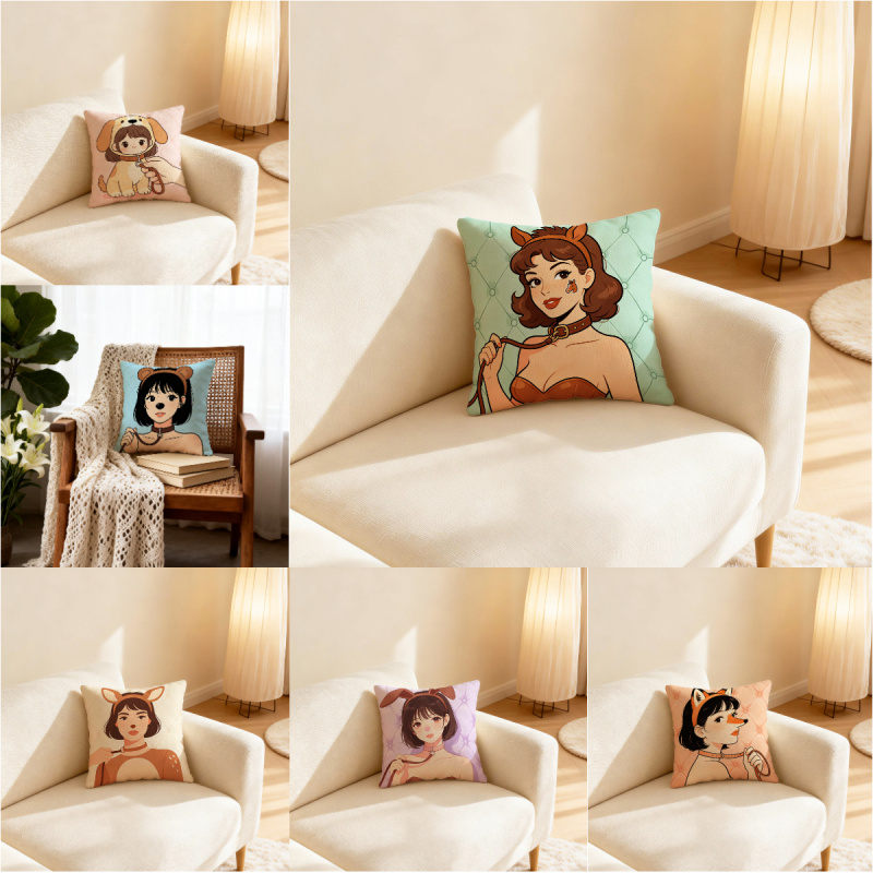Pillow Insert 18X18 - Almofada decorativa Euphoria Season 3 Woof