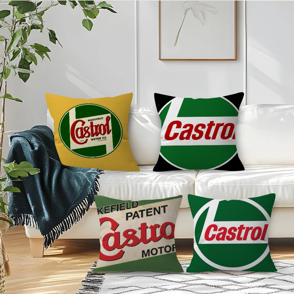 Home Textiles Logo - Capa de Almofada C-Castrol Cushion para