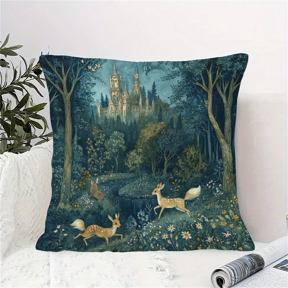 Pillow Insert 18X18 - 1pc Capa de Almofada Bordada com