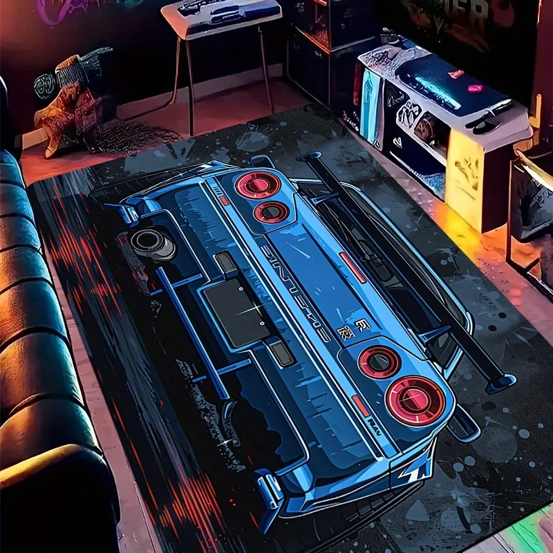 Home Textiles Design - Capacho de design de carro esportivo