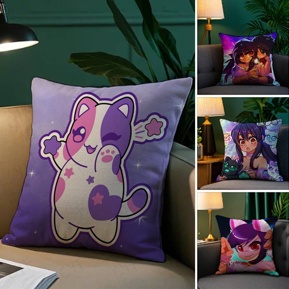 Home Textiles Photos - Fronha de travesseiro Aphmau Meow Anime