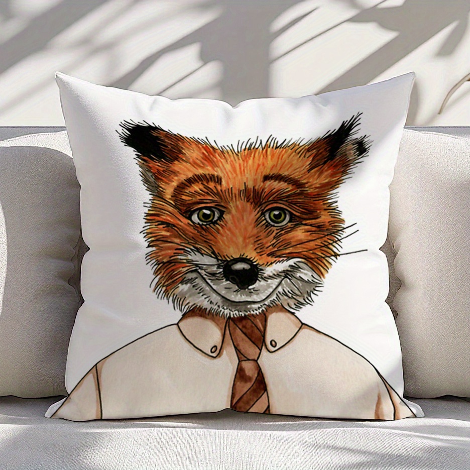 Pillow Insert 18X18 - 1pc Capa de Almofada Mr. Fox