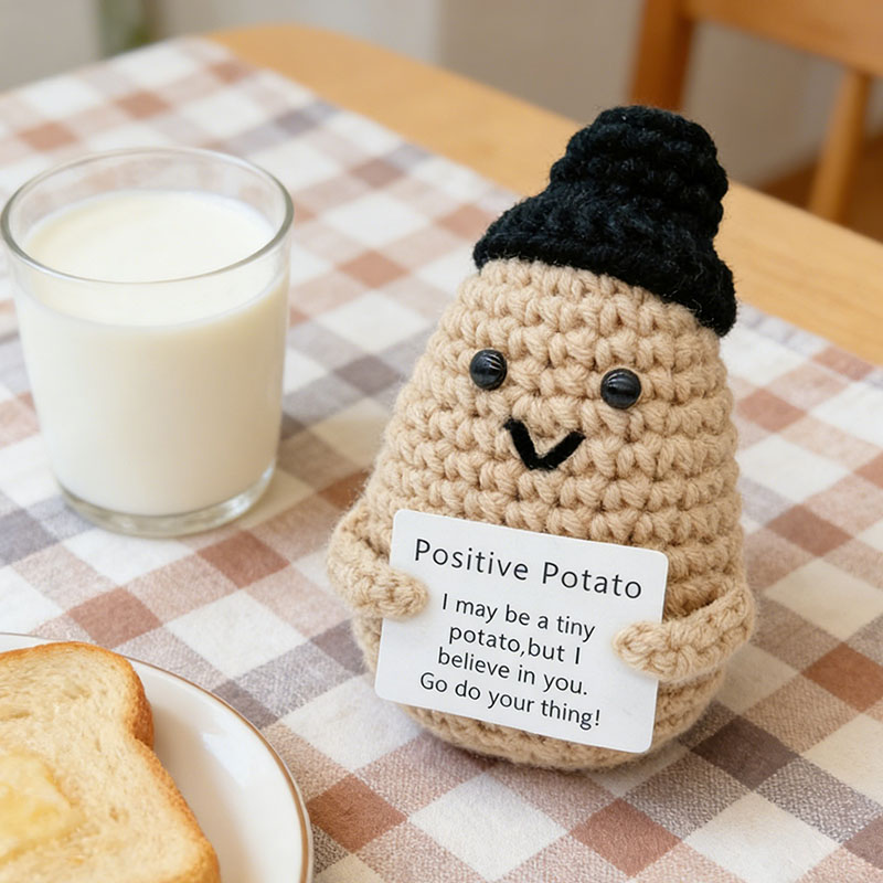 Home And Textiles Today - Boneco de crochê de batata fofa