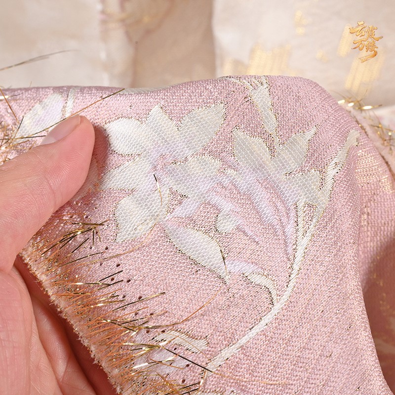 Tecido jacquard com bordado em - Home Textiles Design avaliação e preço