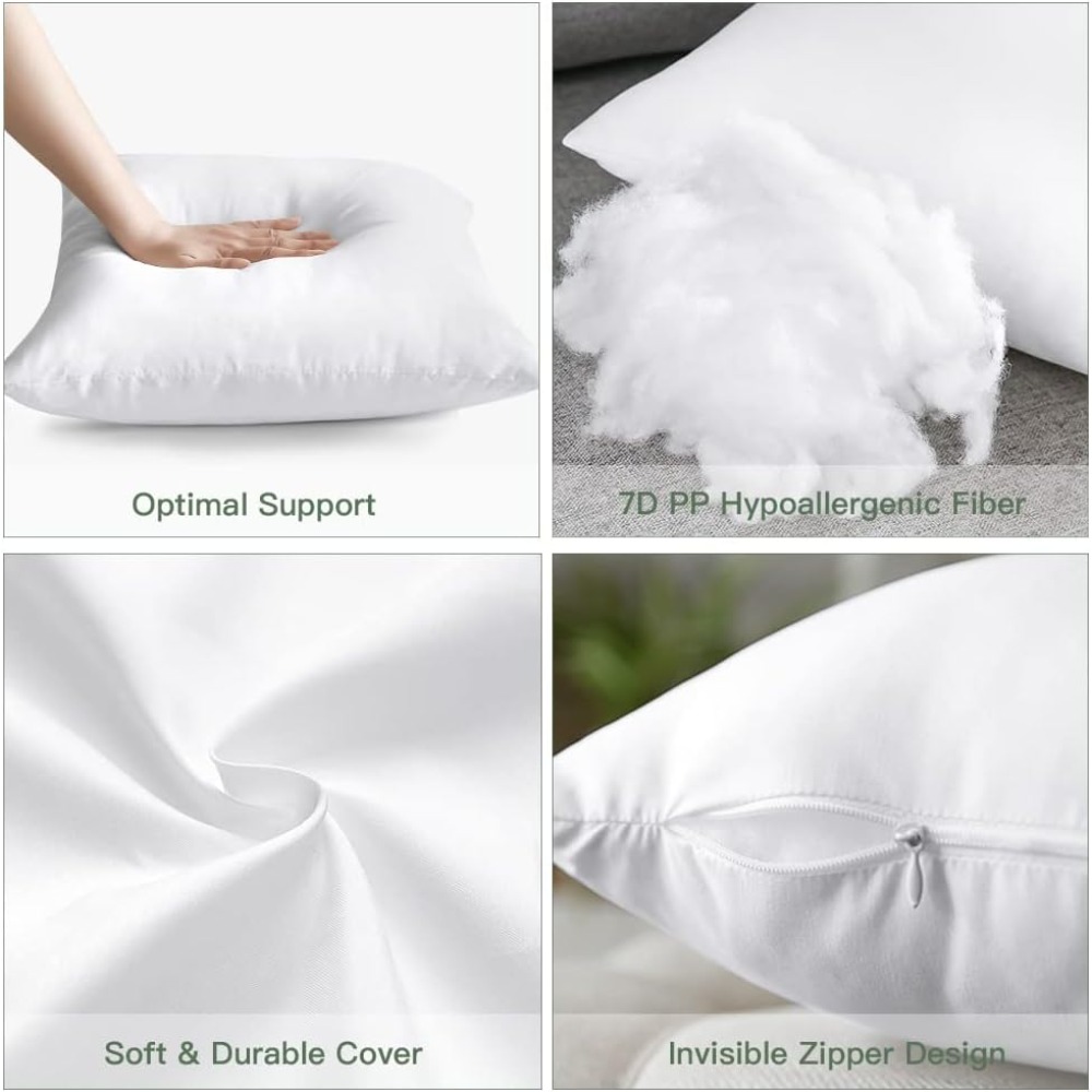 Almofada Decorativa Quadrada 1 - Pillow Insert 18X18 avaliação e preço