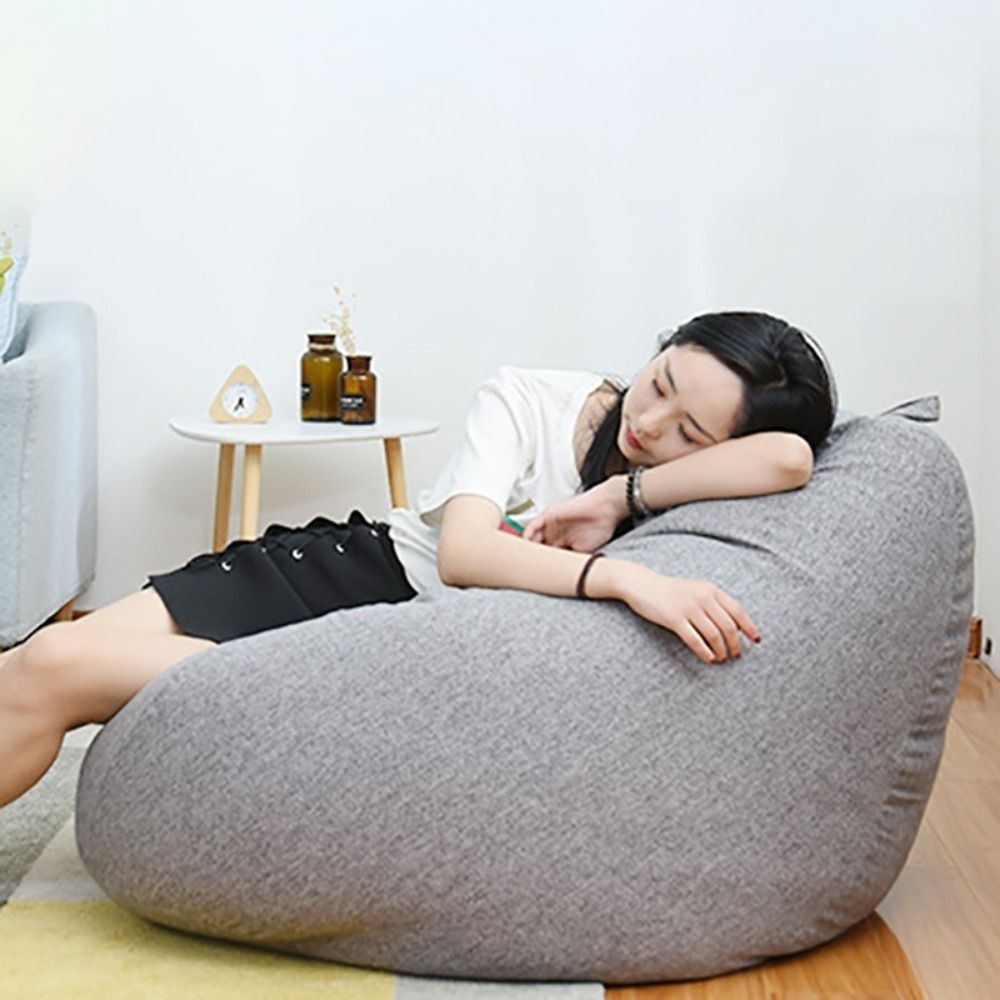 Confortável saco de feijão cad - Floor Cushion Pouf avaliação e preço
