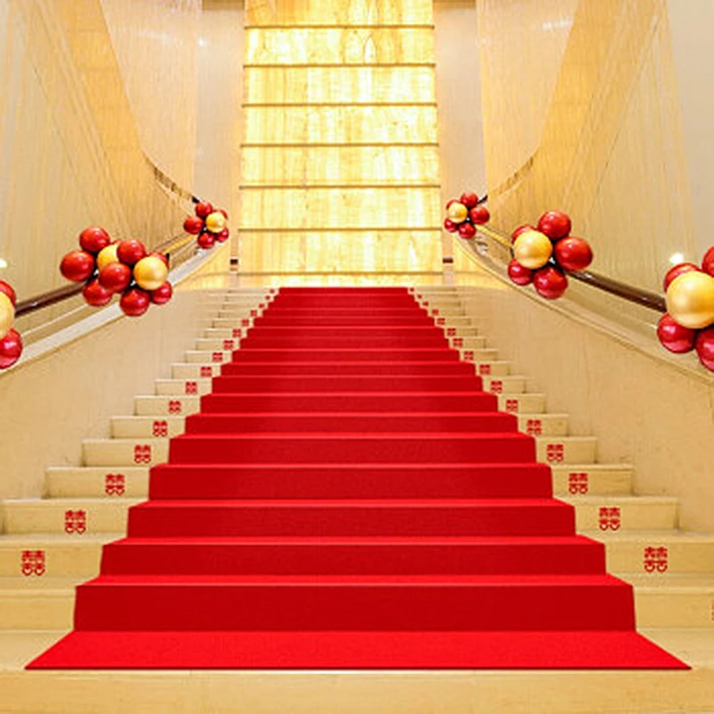 Tapete Vermelho para Casamento - Home Textiles Exhibition avaliação e preço