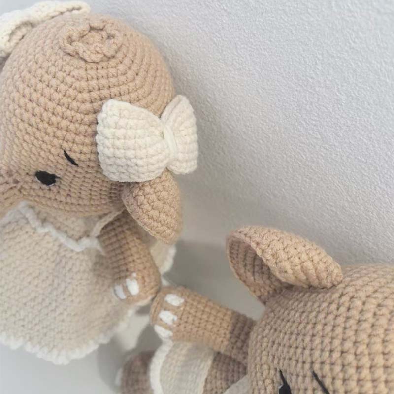 Elefante de Crochê Artesanal A - Home And Textiles Today avaliação e preço