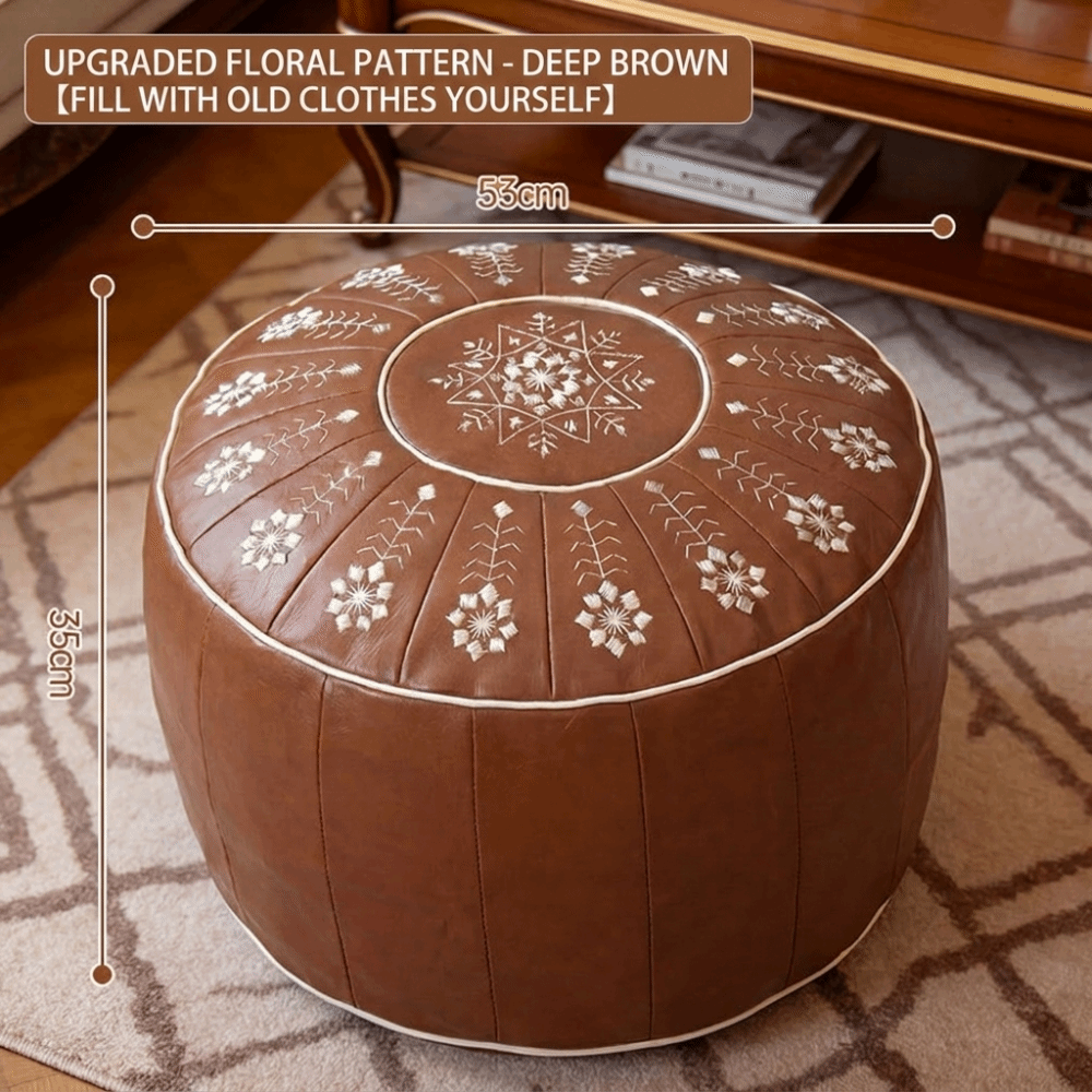 Puf Otomano com Estampa Boho e - Floor Cushion Pouf avaliação e preço