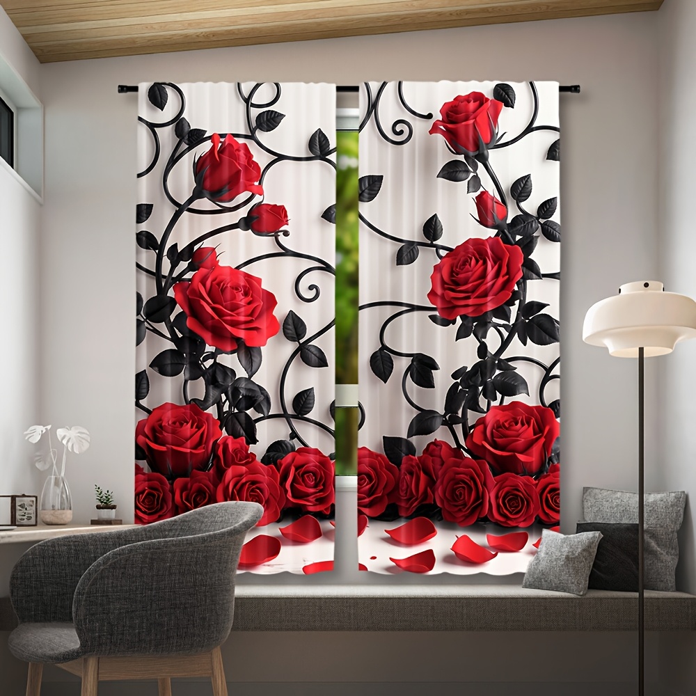 Cortinas Luxuosas com Estampa  - Home Textiles Luxury Curtains avaliação e preço