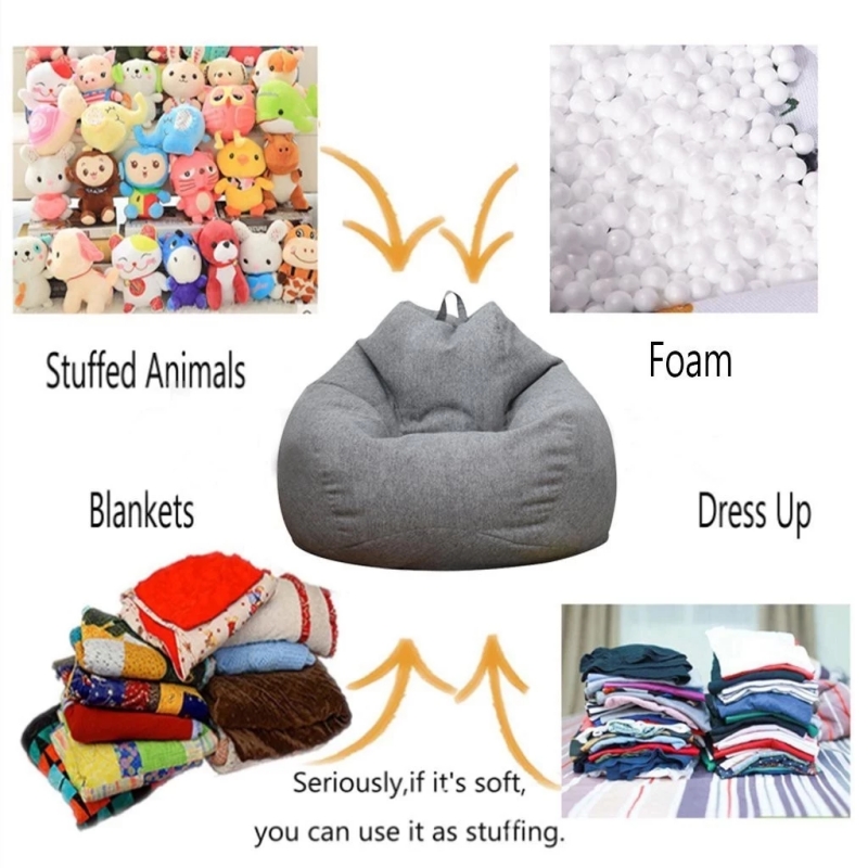 Capa para Sofá Saco de Feijão, - Floor Cushion Pouf avaliação e preço
