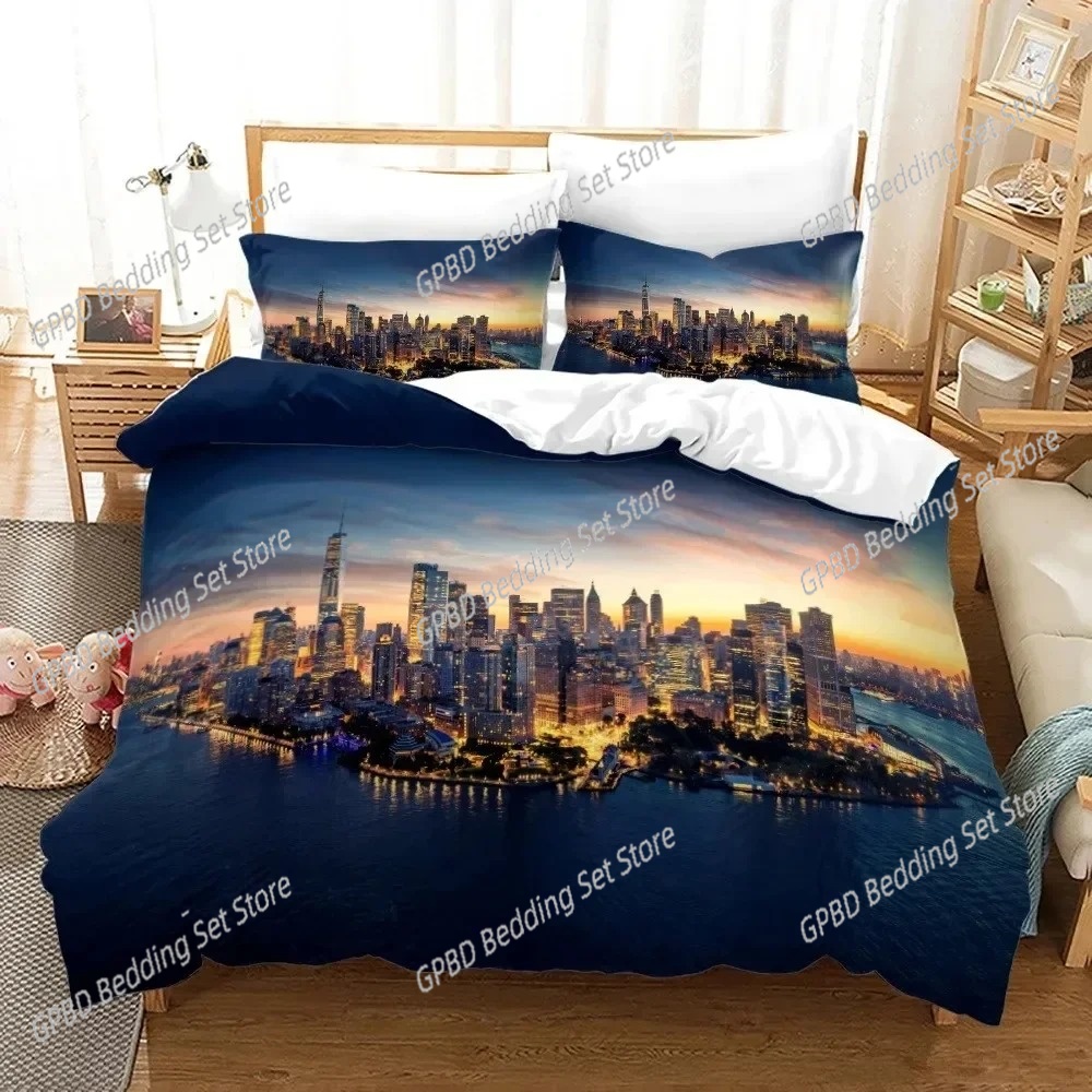 Impressão 3d nova york cidade  - Home Textiles New York avaliação e preço