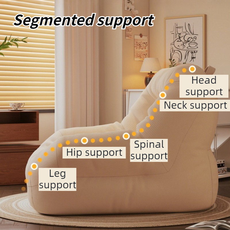 Sofás Lazy Bean Bag Portáteis  - Floor Cushion Pouf avaliação e preço