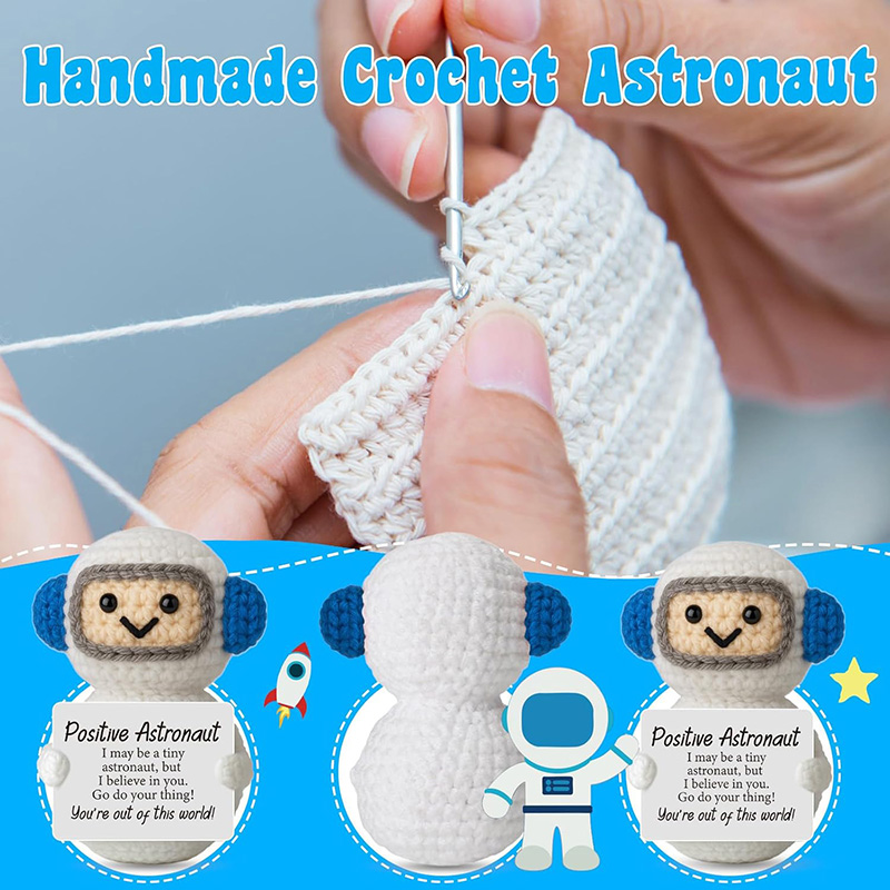 Bonecos de Astronauta de Croch - Home And Textiles Today avaliação e preço
