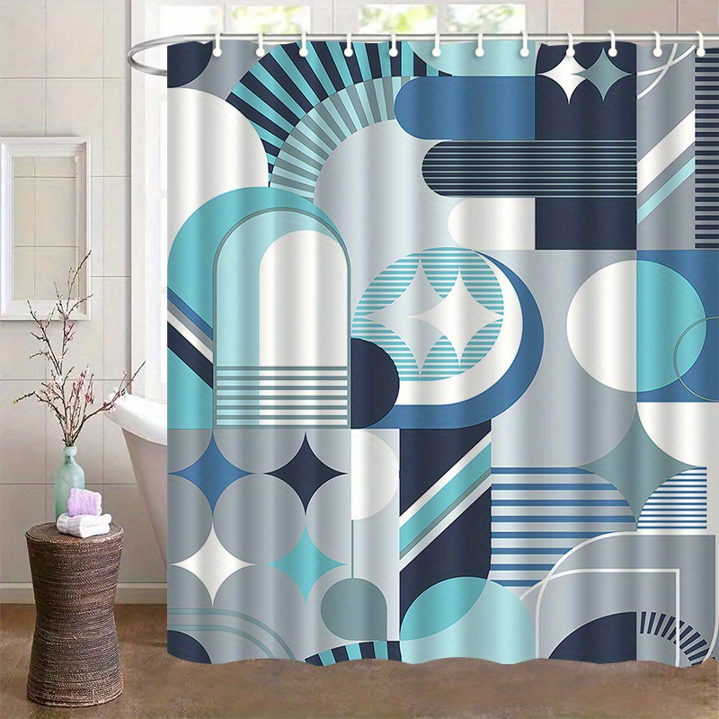 Cortina de chuveiro com padrão - Home Textiles Luxury Curtains avaliação e preço