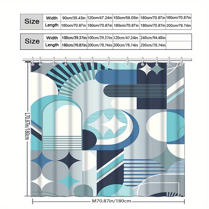 Cortina de chuveiro com padrão - Home Textiles Luxury Curtains avaliação e preço