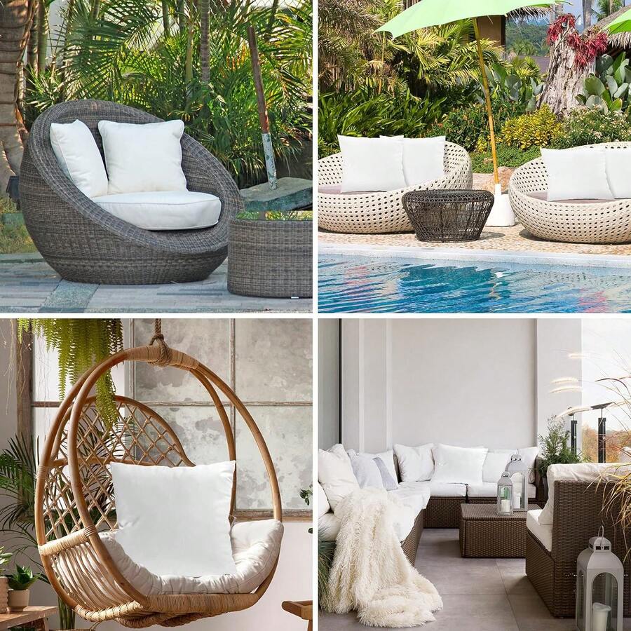 Tomnk Pacote com 4/6 Enchiment - Pillow Insert 18X18 avaliação e preço