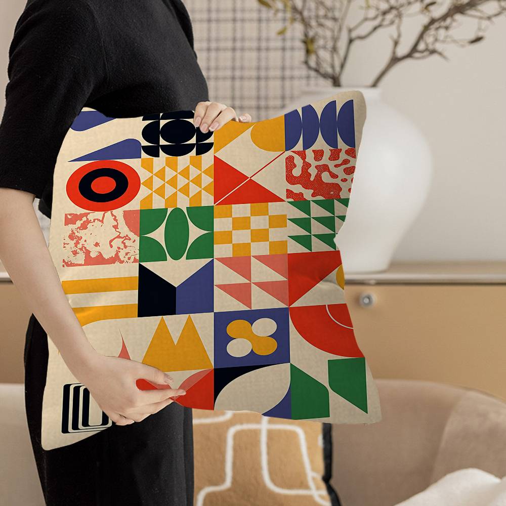 Capa de almofada abstrata para - Home Textiles Exhibition avaliação e preço