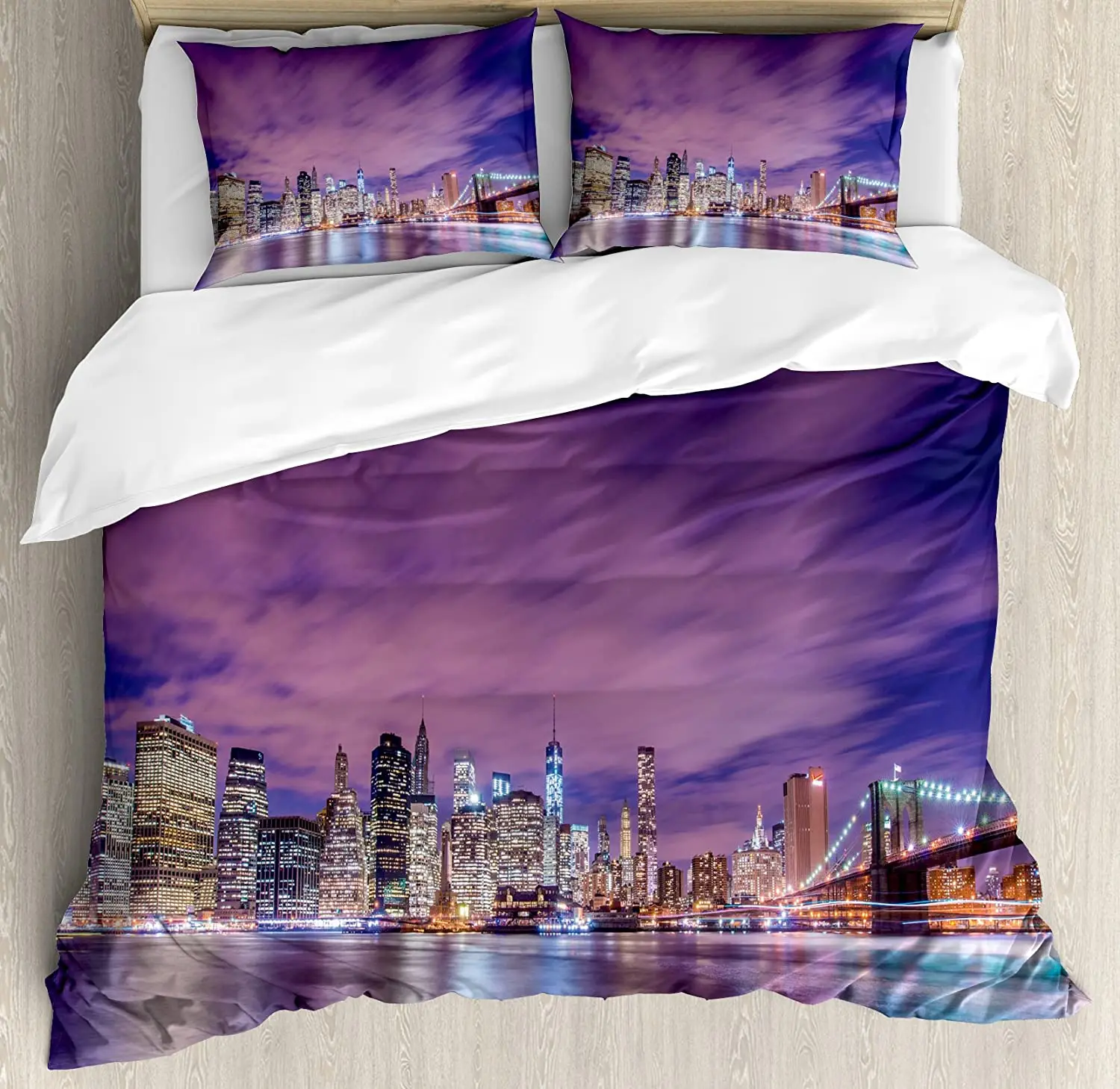 Nova york inglês texto paisage - Home Textiles New York avaliação e preço