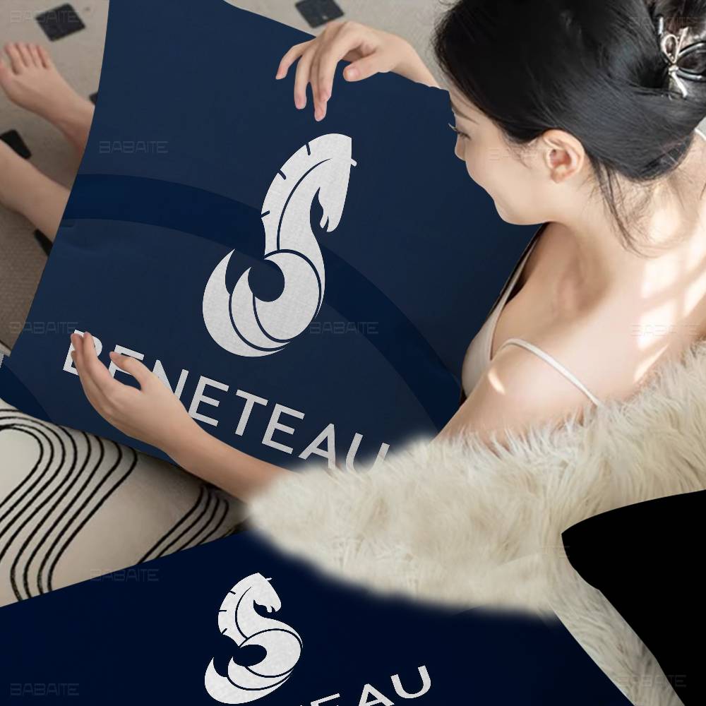 Capa de Almofada com Logo B-BE - Home Textiles Logo avaliação e preço